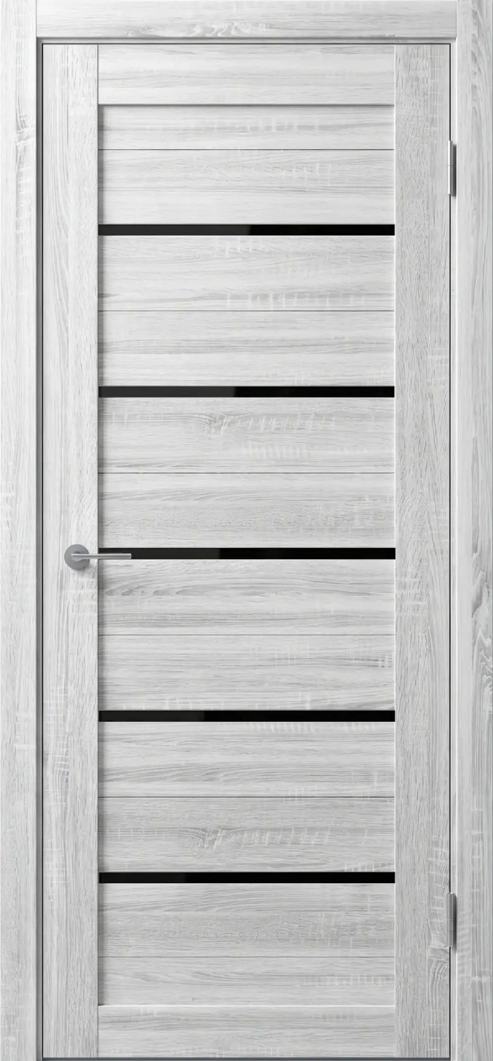 ST1 ДО черный лак 800*2000 Сонома светлый (Ю)