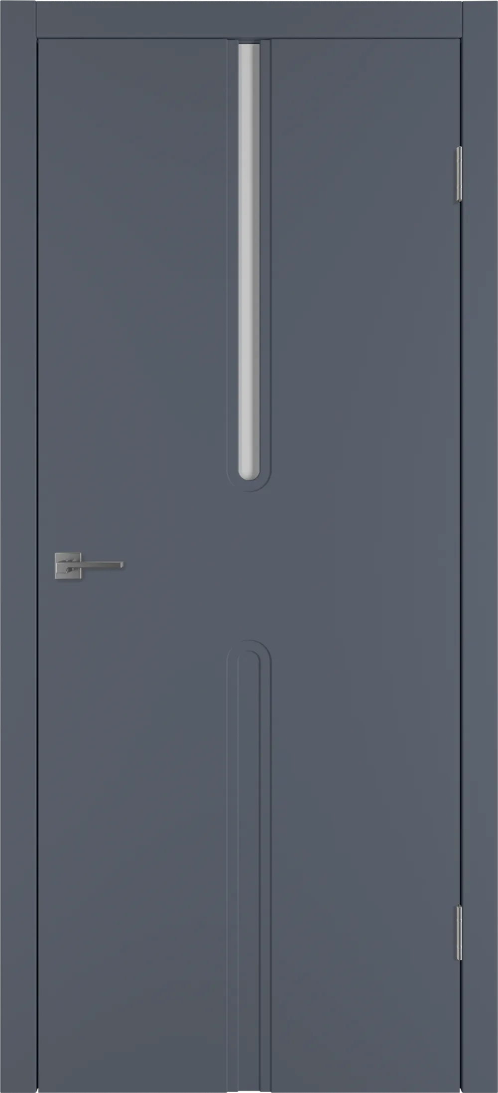 Integra 39 ДО white cloud 800*2000 Графит эмаль