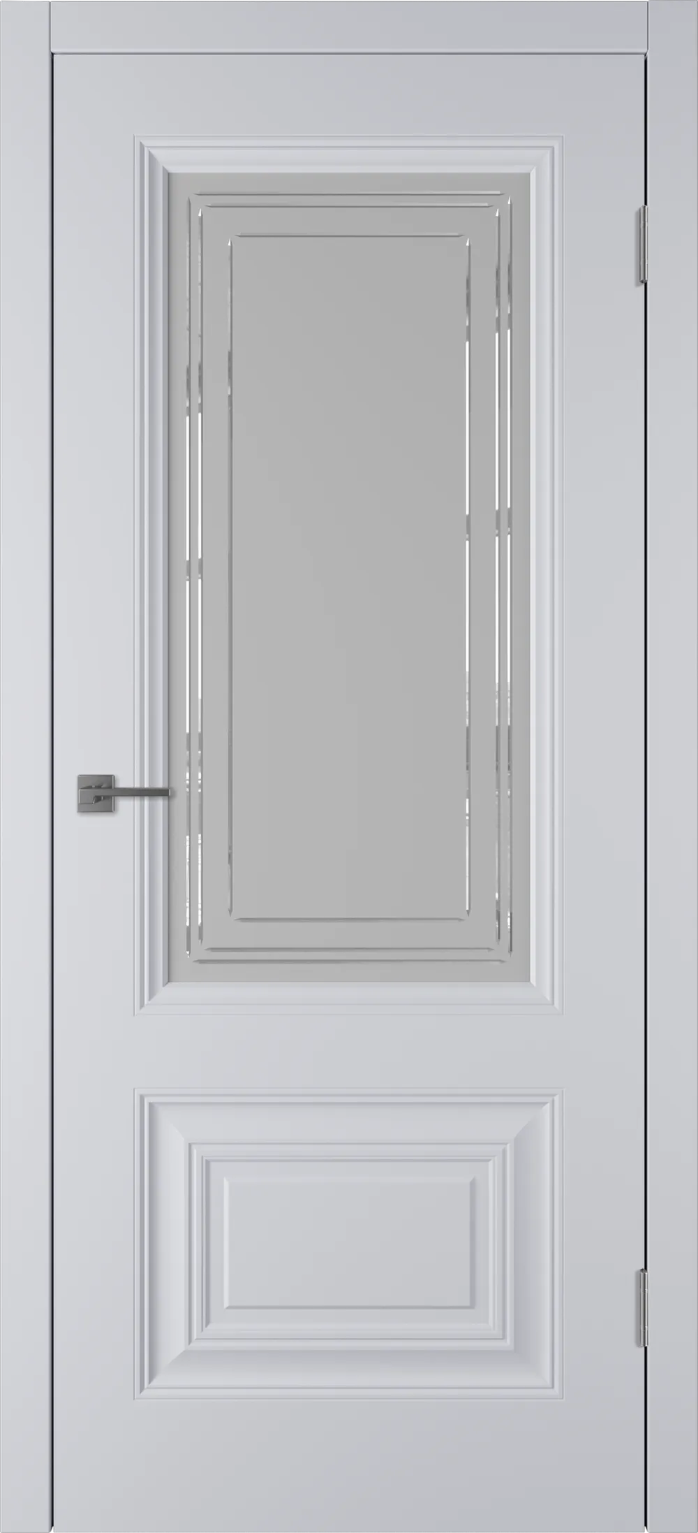 Integra 11 ДО Crystal Cloud 800*2000 Светло-серая эмаль