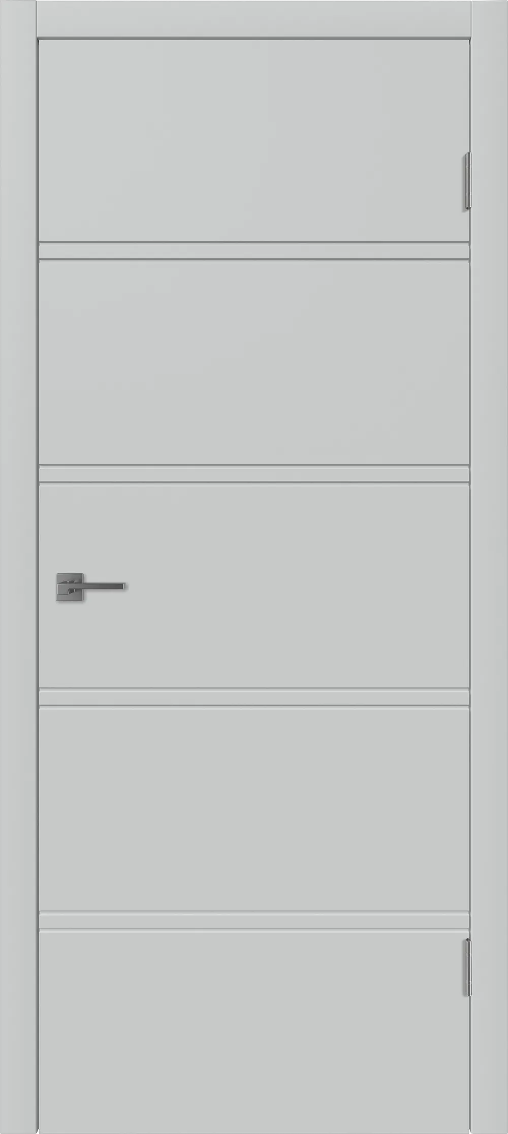 Integra 34 ДГ 800*2000 Серебро эмаль