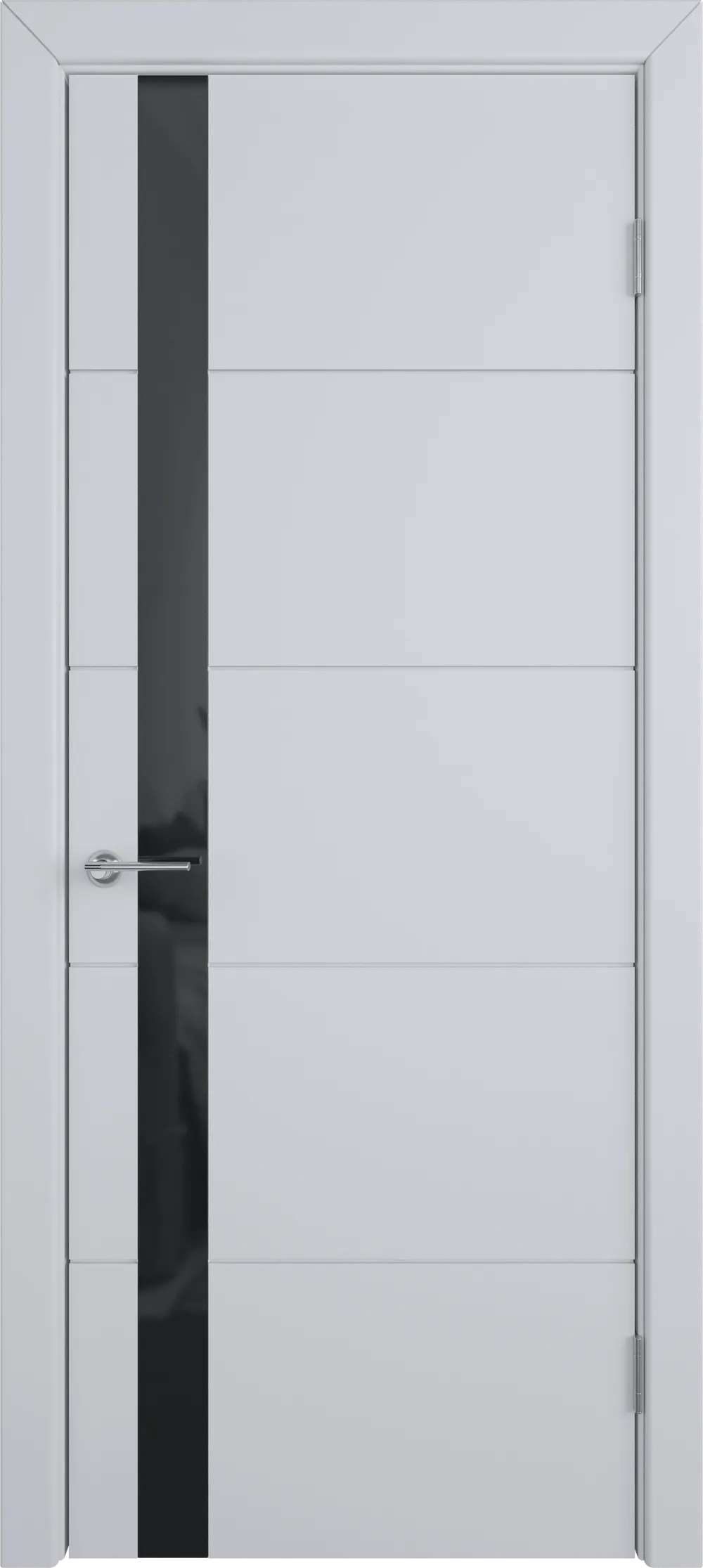 Integra 32 ДО Black gloss 800*2000 Светло-серая эмаль