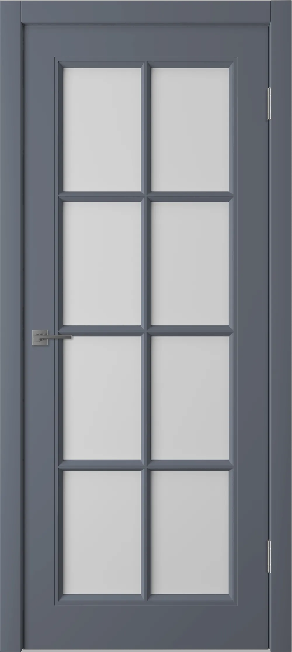 Integra 51 ДО white cloud 800*2000 Графит эмаль