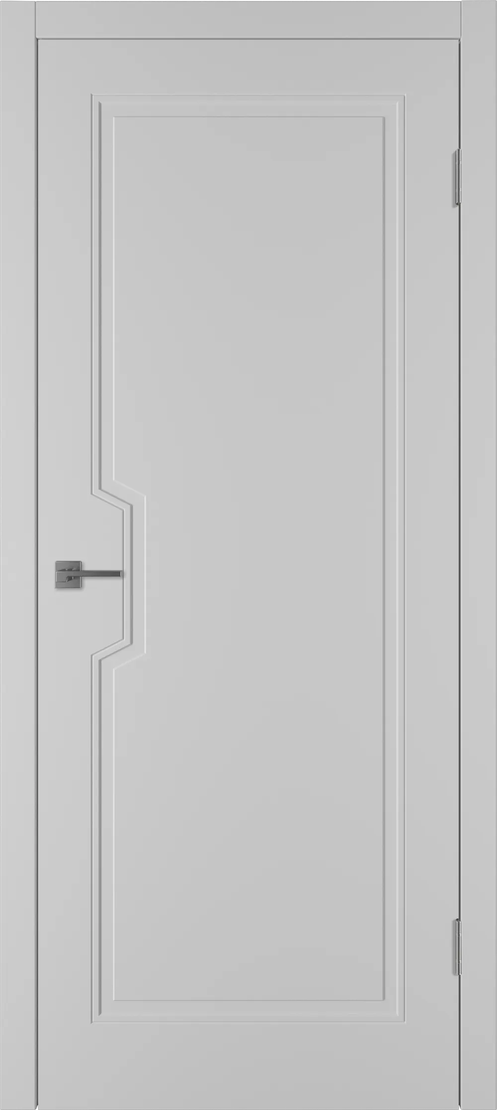 Integra 64 ДГ 800*2000 Серебро эмаль