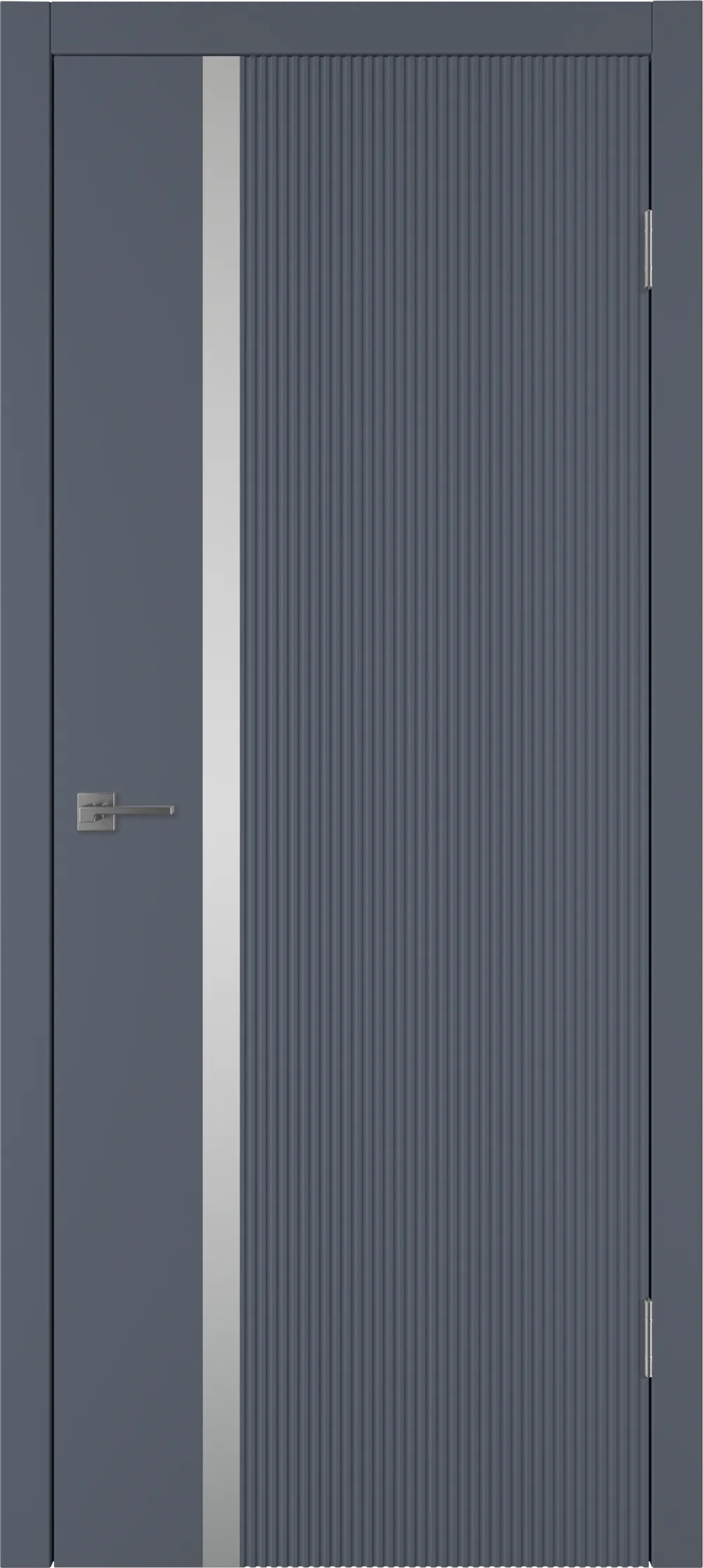 Integra 49 ДО Silver cloud 800*2000 Графит эмаль