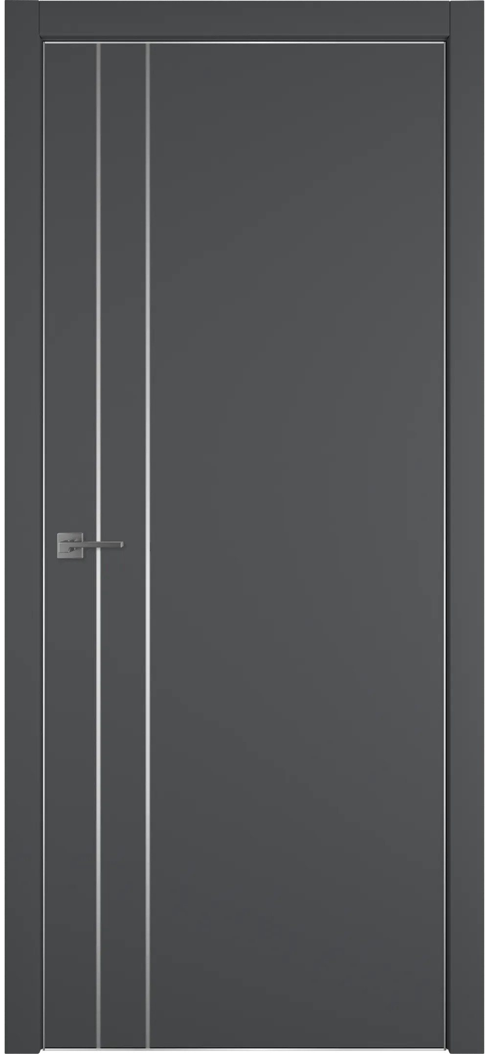 Witon 2 VM 800*2000 Grey Silver Edge Молдинг серебро накладной