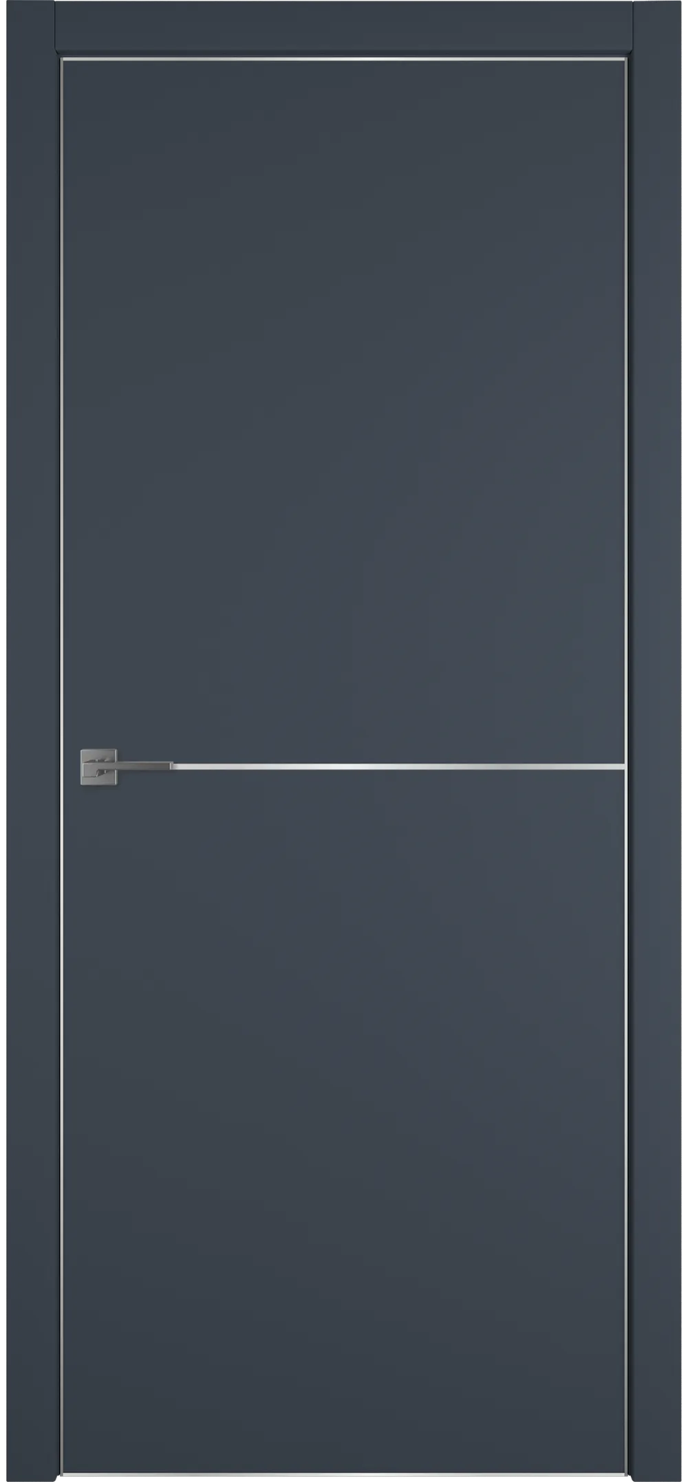 Witon 1 800*2000 Navy Silver Edge Молдинг Серебро