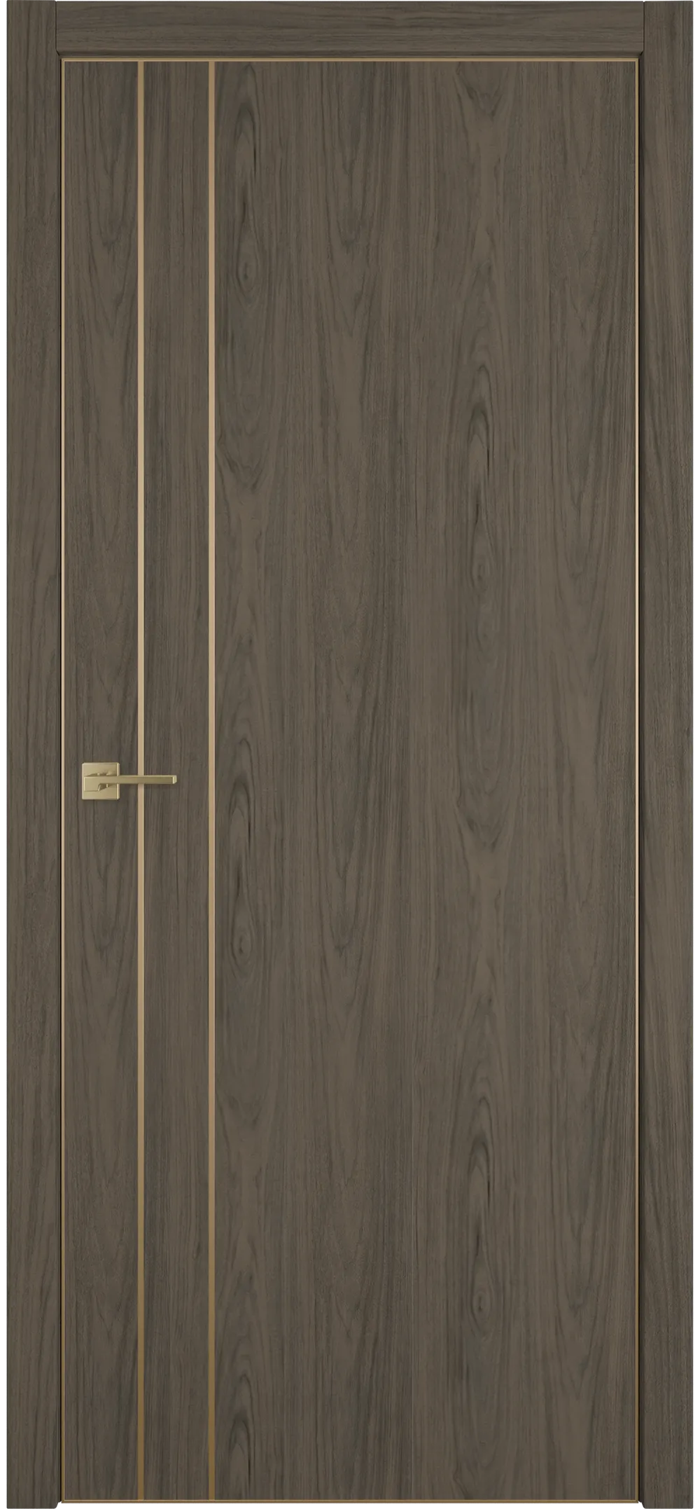 Witon 2 VM 800*2000 Орех горный Gold Edge Молдинг золото накладной