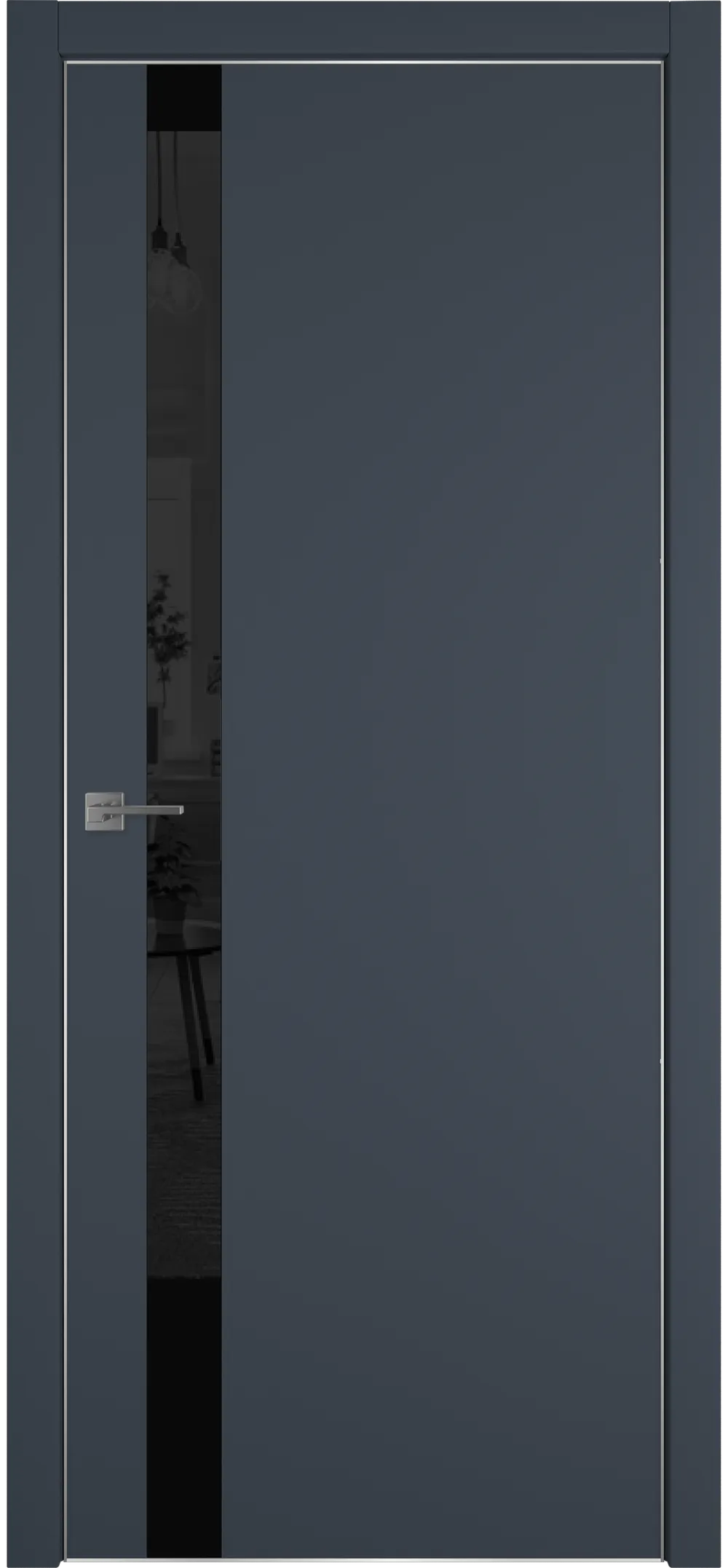 Witon 1 VS черный лак 800*2000 Navy Silver Edge