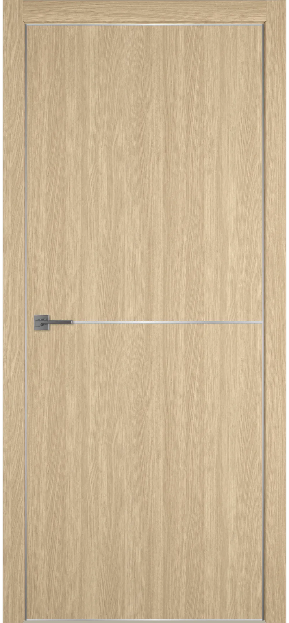 Witon 1 800*2000 Орех бежевый Silver Edge Молдинг Серебро