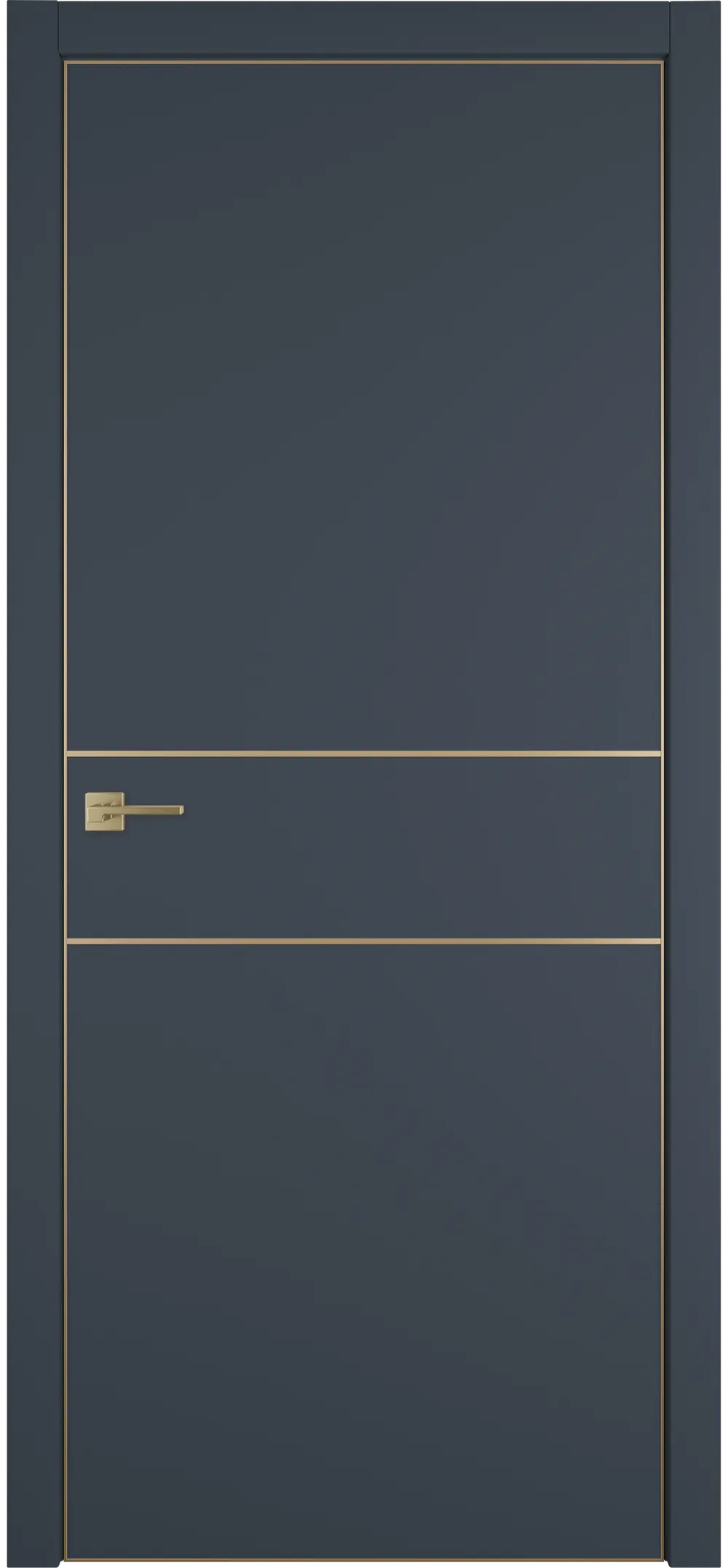 Witon 2 800*2000 Navy Gold Edge Молдинг Золото