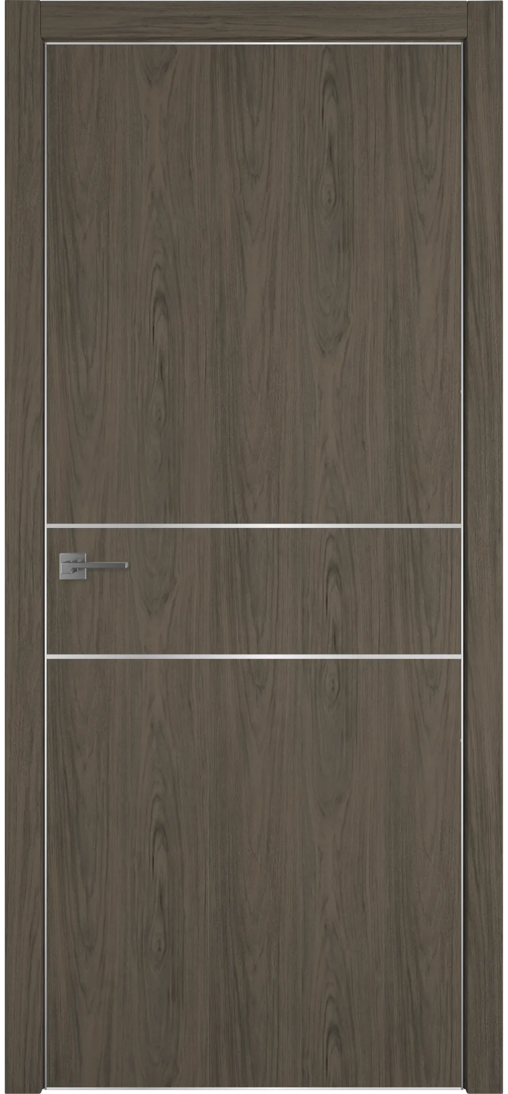 Witon 2 800*2000 Орех горный Silver Edge Молдинг Серебро