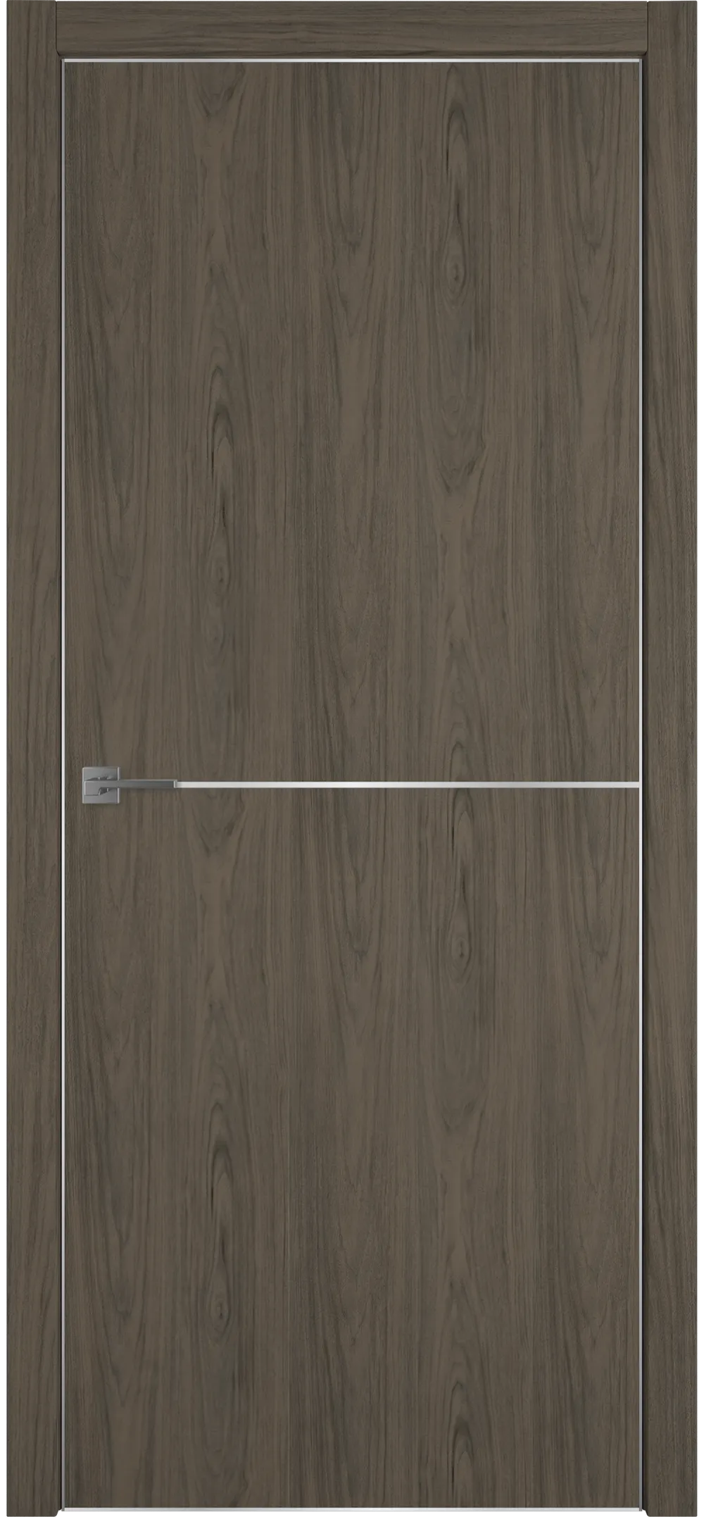 Witon 1 800*2000 Орех горный Silver Edge Молдинг Серебро