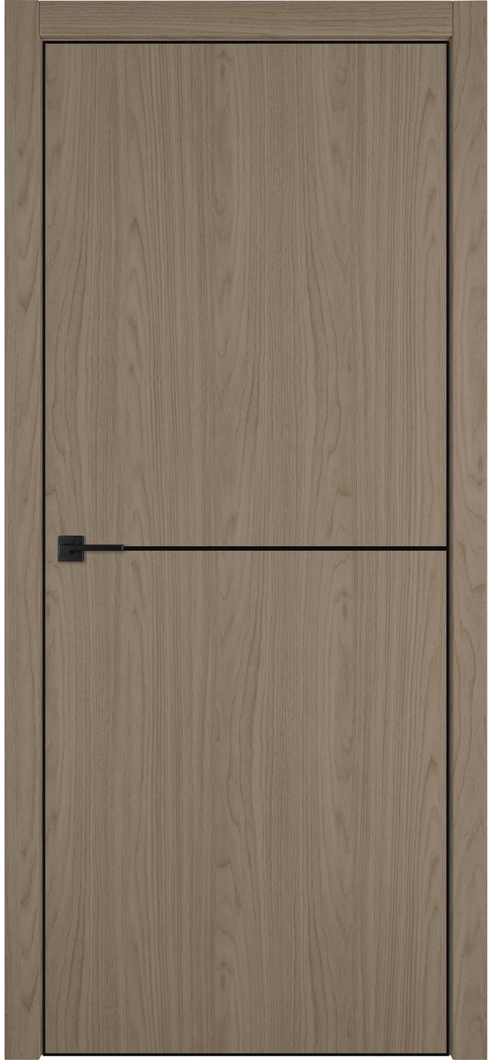Witon 1 REVERSE 800*2000 Орех серый Black Edge Молдинг Черный зпп Eclipse зпз 196 зам. М1895BL R