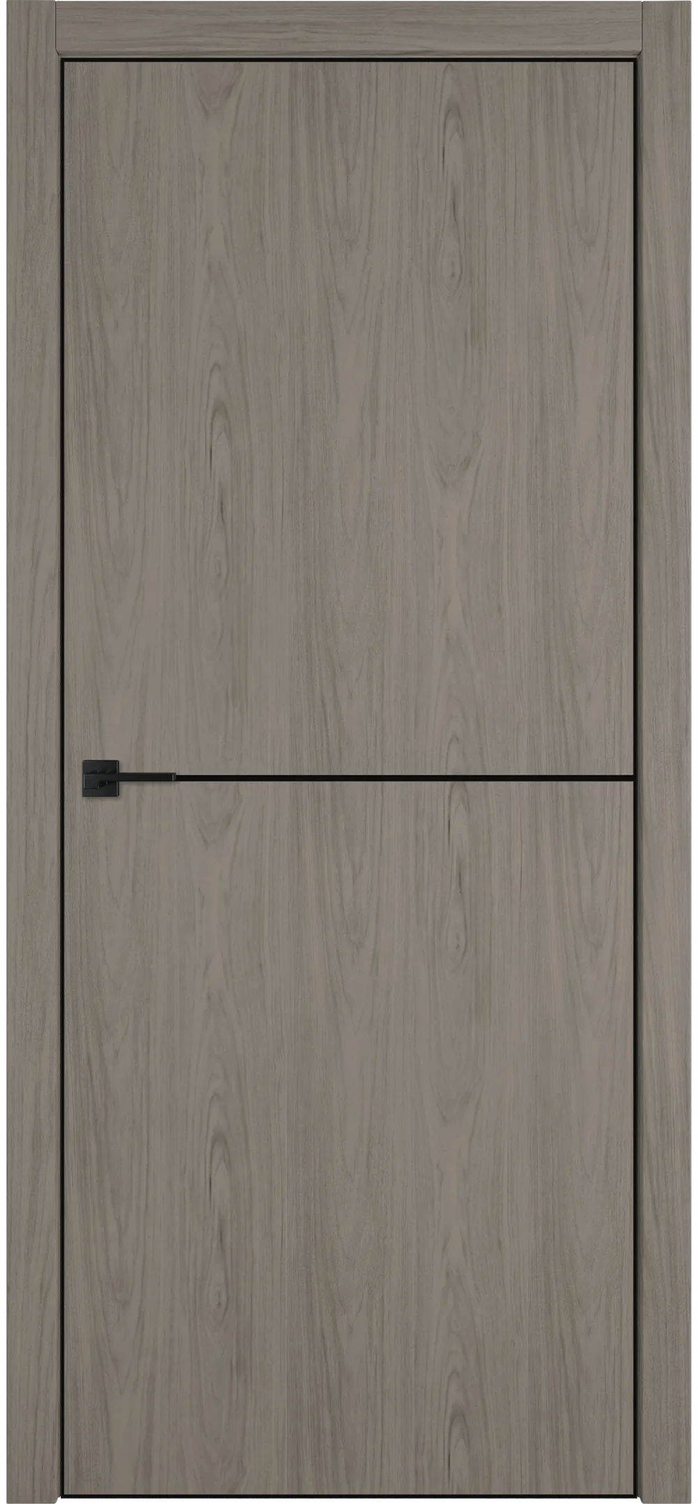 Witon 1 REVERSE 800*2000 Орех шерман Black Edge Молдинг Черный зпп Eclipse зпз 196 зам. М1895BL R