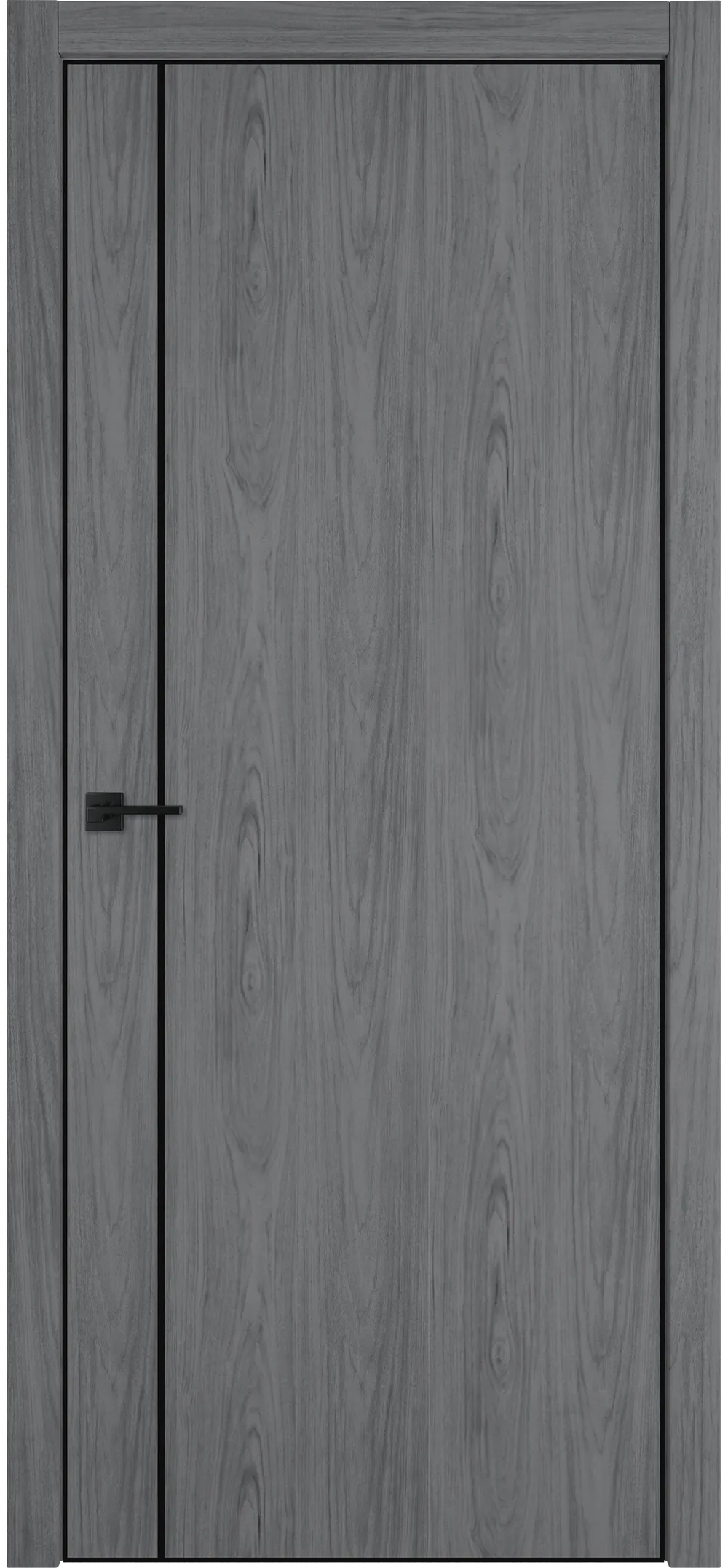 Witon 1 VM REVERSE 800*2000 Орех пепельный Black Edge Молдинг Черный зпп Eclipse зпз 196 зам. М1895BL R
