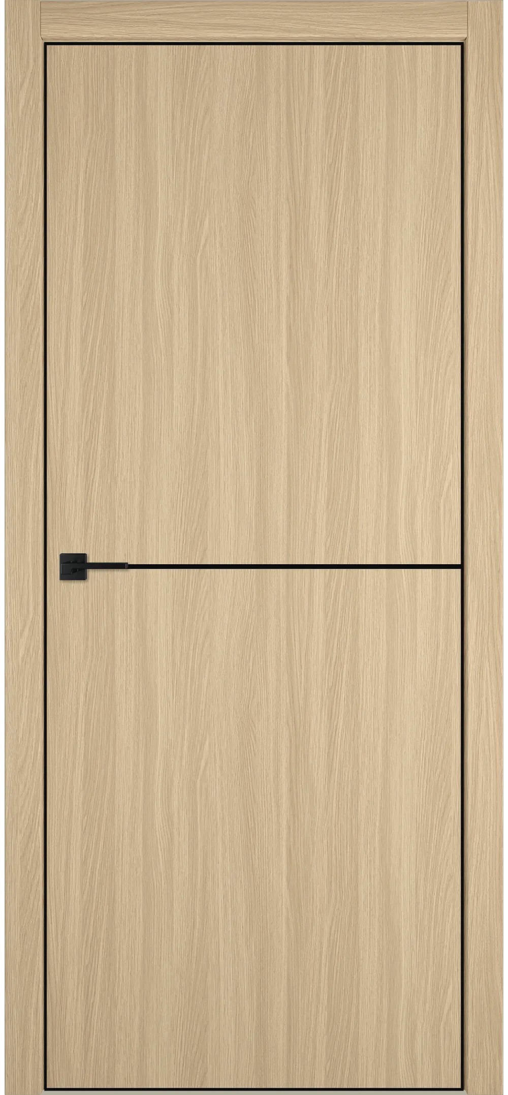 Witon 1 REVERSE 800*2000 Орех бежевый Black Edge Молдинг Черный зпп Eclipse зпз 196 зам. М1895BL R