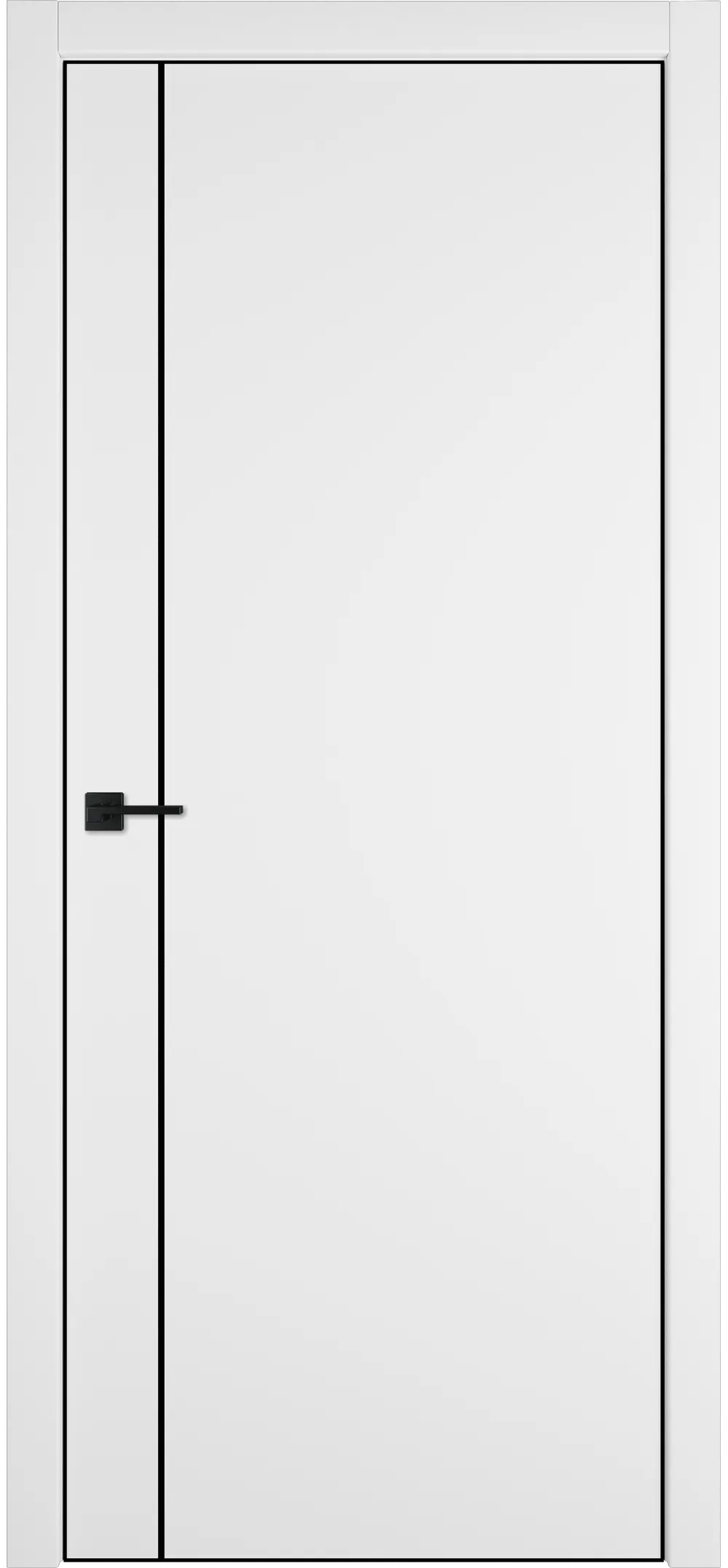 Witon 1 VM 800*2000 White Black Edge Молдинг черный накладной зпп Eclipse зпз 196