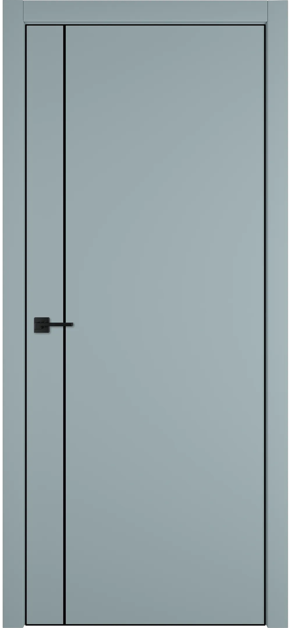 Witon 1 VM 800*2000 Briz Black Edge Молдинг черный накладной