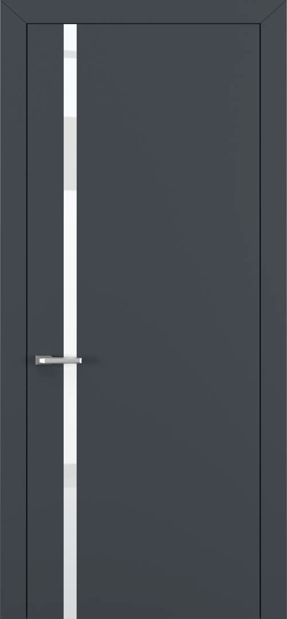 Актива ТК1 White Pure 800*2000 Графит Ультра Мат ABS