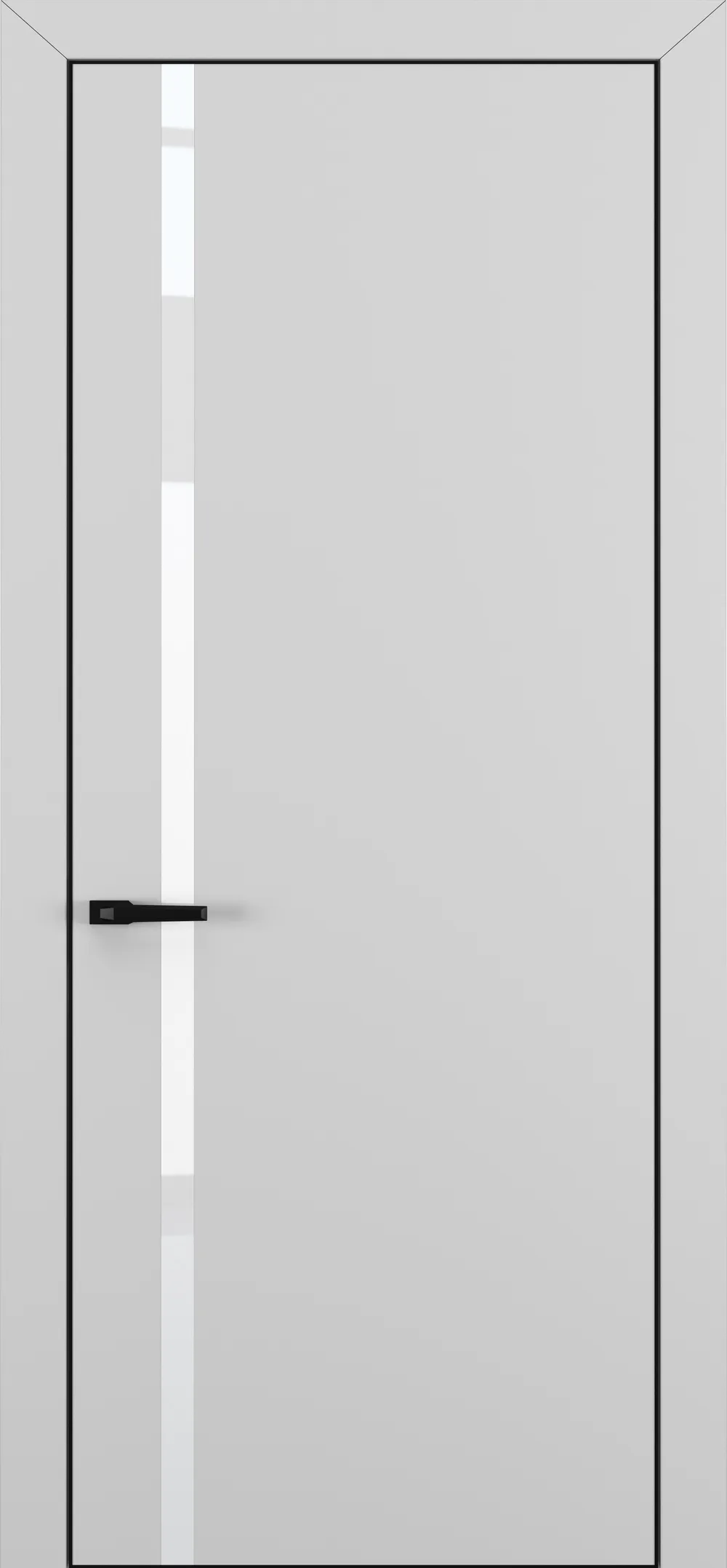 Актива ТК1 White Pure 800*2000 Матовый серый