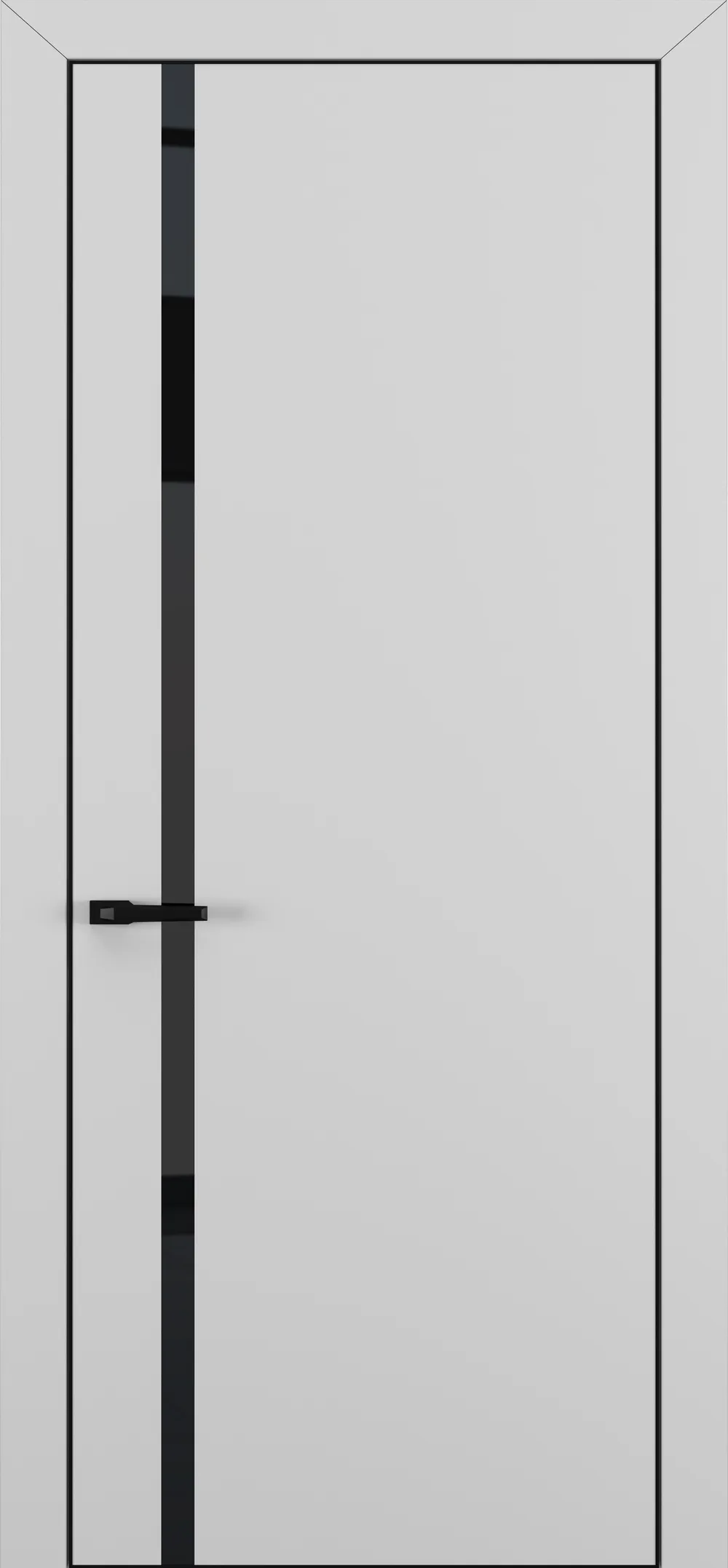 Актива ТК1 Black Classic 800*2000 Матовый серый ALU Черная с 4-х