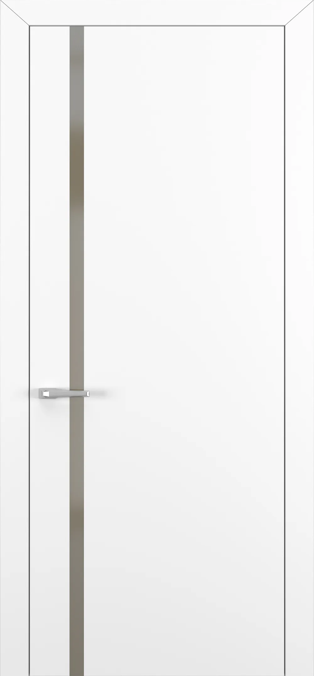 Актива ТК1 Silver Bronze 800*2000 Белый матовый ABS