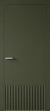 Asti 1 ДГ (38) Стронг коралловый ПВХ в цвет полотна с 2-х сторон Врезка 0