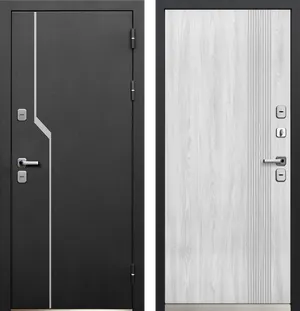 Luxor Termo 1 Букле черный - Сосна белая 