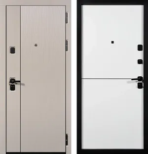 Стелс 3К90 горизонталь 1 ЮП-35 Латте (ZB855-2) - ЮП-33 ZB Белый 