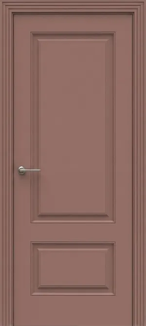 Laura 3.2 ДГ (38) Стронг коралловый ПВХ в цвет полотна с 2-х сторон Врезка 0