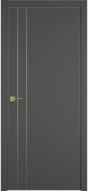 Witon 2 VM Орех бежевый Black Edge Молдинг черный накладной