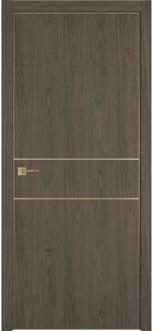Witon 2 Орех бежевый Black Edge Молдинг Черный
