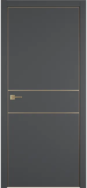 Witon 2 Орех бежевый Black Edge Молдинг Черный