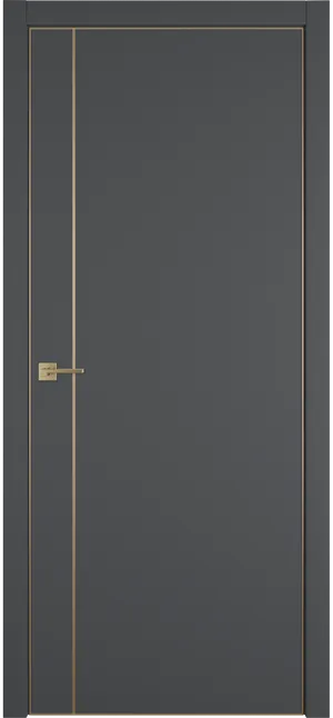 Witon 1 VM Орех бежевый Black Edge Молдинг черный накладной