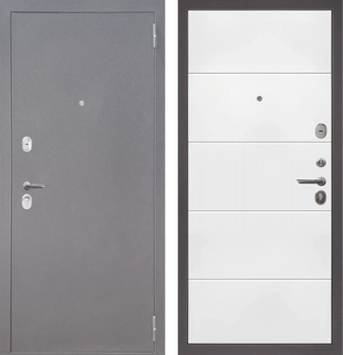 M28 металл Букле графит - ФЛ-22 Velluto Bianco AG 700