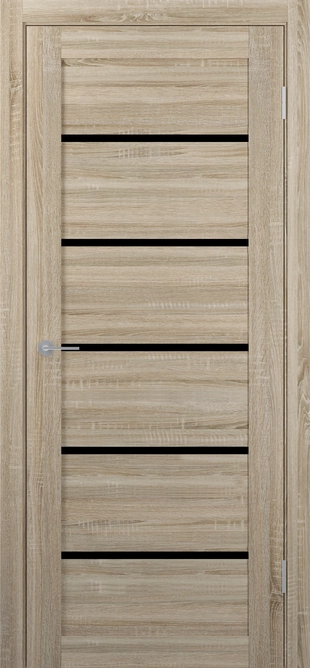 ST8 ДО Lacobel черный лак Сонома дуб