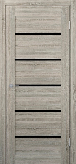 ST8 ДО Lacobel черный лак Сонома грей