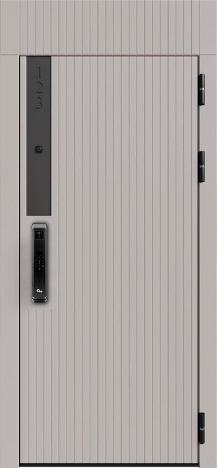 Рейн 3К90 ЮР-36 (с номером квартиры) Латте (ZB855-2) - ЮР22 Айс