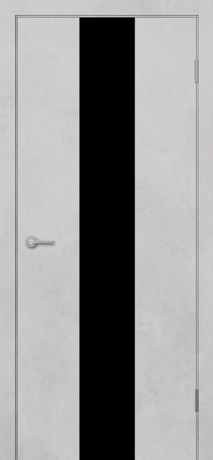 ST13 ДО Lacobel черный лак Бетон белый